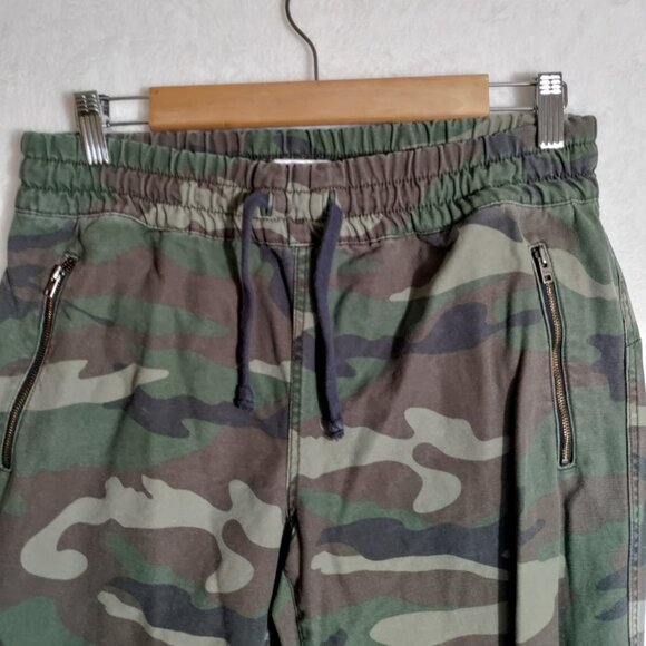 Aritzia Tna Camo Joggers Womens Size Medium Drawstring Pants - Picture 4 of 8